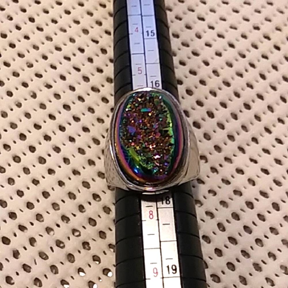 Druzy Quartz Ring
